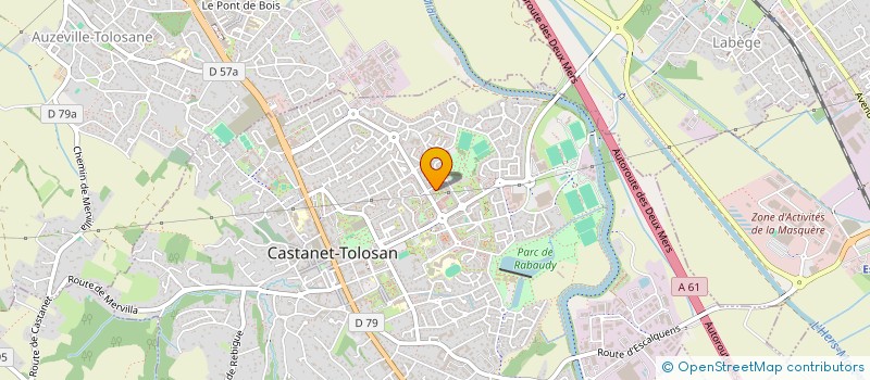 localisation de l'entreprise MONSIEUR MATHIEU PORTAL à CASTANET-TOLOSAN