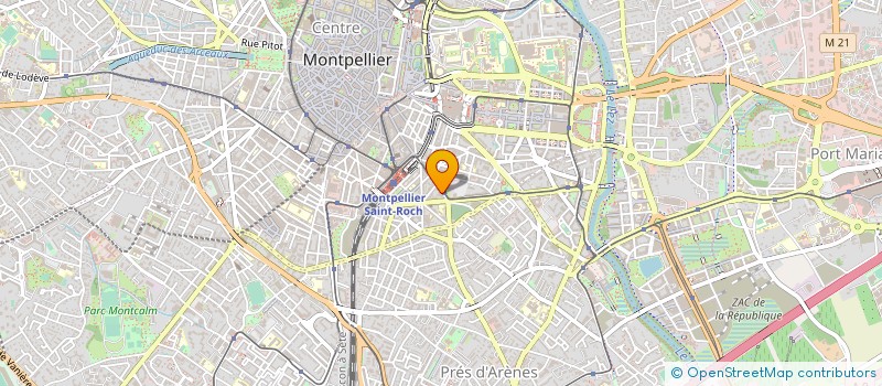 localisation de l'entreprise MONSIEUR MATHIEU POTHIER à MONTPELLIER