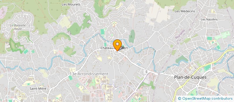 localisation de l'entreprise MONSIEUR MATHIEU POUDEROUX  MARSEILLE