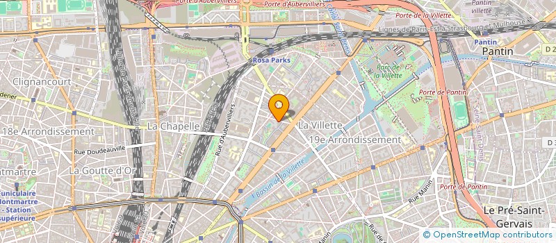 localisation de l'entreprise MONSIEUR MATHIEU POUPON  PARIS