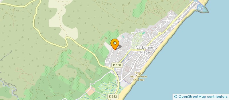 localisation de l'entreprise MONSIEUR MATHIEU POYATOS  NARBONNE