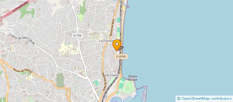 localisation de l'entreprise MONSIEUR MATHIEU PRADAL  ANTIBES