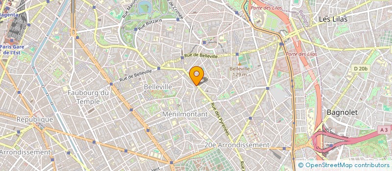 localisation de l'entreprise MONSIEUR MATHIEU PRADAT  PARIS