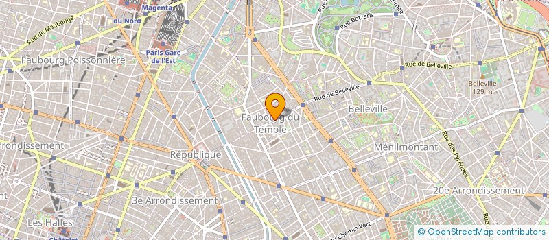 localisation de l'entreprise MONSIEUR MATHIEU PRADELS à PARIS 10