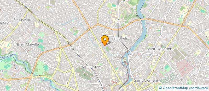 localisation de l'entreprise MONSIEUR MATHIEU PRIAN à NANTES