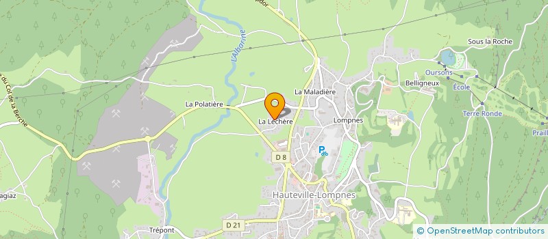 localisation de l'entreprise MONSIEUR MATHIEU PRIGENT  PLATEAU D'HAUTEVILLE