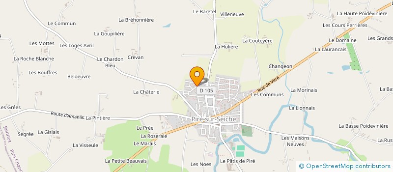 localisation de l'entreprise MONSIEUR MATHIEU PRODHOMME  PIRE-CHANCE