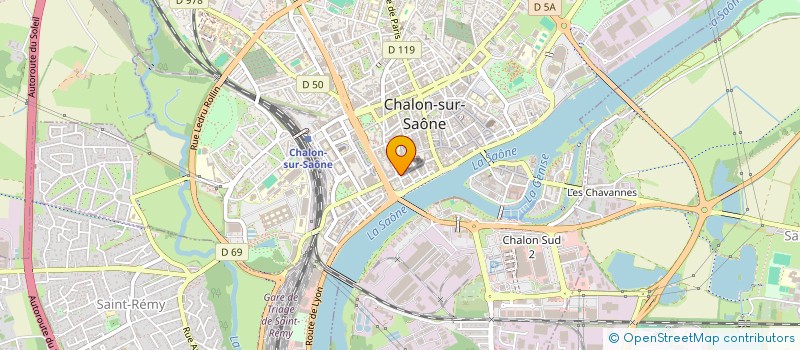 localisation de l'entreprise MONSIEUR MATHIEU PRUDENT à CHALON-SUR-SAONE
