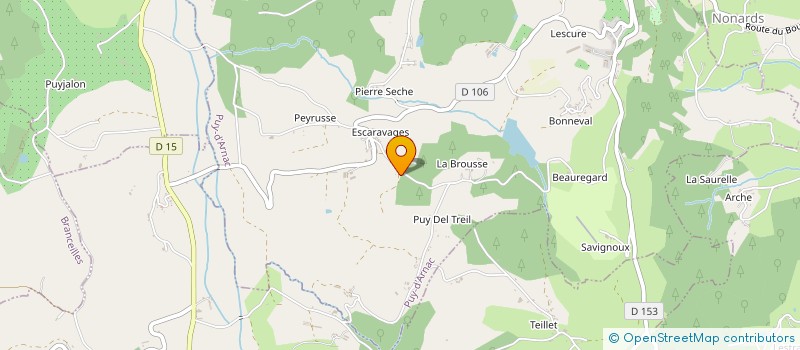 localisation de l'entreprise MONSIEUR MATHIEU PUYBOUFFAT  VEGENNES