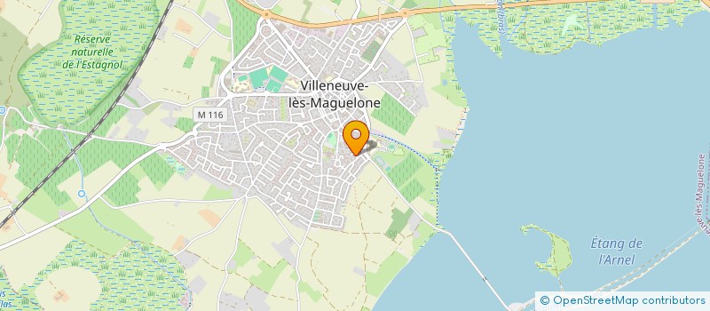 localisation de l'entreprise MONSIEUR MATHIEU PUYET  VILLENEUVE-LES-MAGUELONE