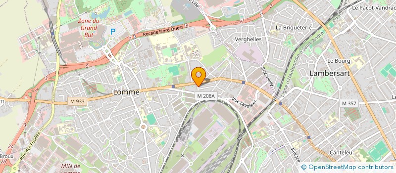 localisation de l'entreprise MONSIEUR MATHIEU QUENNELLE à LILLE
