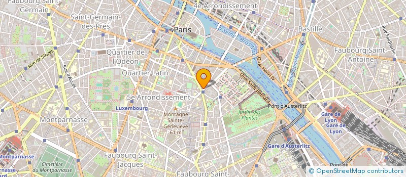 localisation de l'entreprise MONSIEUR MATHIEU QUERCY  PARIS