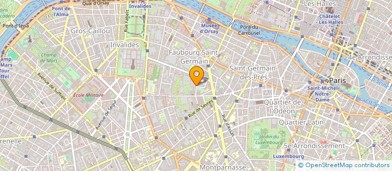 localisation de l'entreprise MONSIEUR MATHIEU QUERE  PARIS