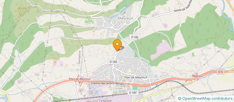 localisation de l'entreprise MONSIEUR MATHIEU QUINTERO à MEYREUIL