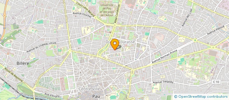 localisation de l'entreprise MONSIEUR MATHIEU QUIROS  CAPBRETON