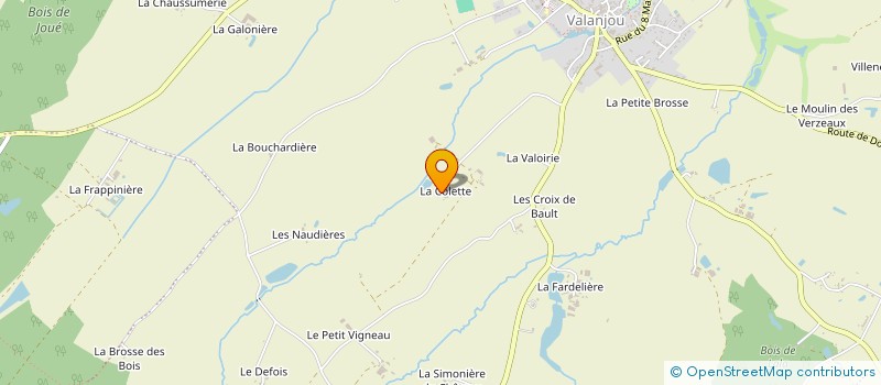 localisation de l'entreprise MONSIEUR MATHIEU RADAY  CHEMILLE-EN-ANJOU