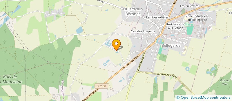 localisation de l'entreprise MONSIEUR MATHIEU RAFFARD à QUIERS-SUR-BEZONDE