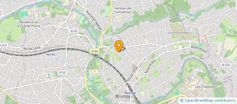 localisation de l'entreprise MONSIEUR MATHIEU RAHMOUN  BRUNOY