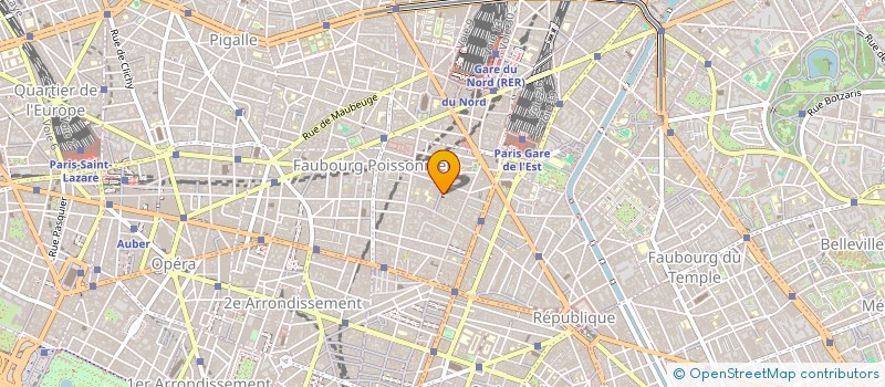 localisation de l'entreprise MONSIEUR MATHIEU RAIN  PARIS