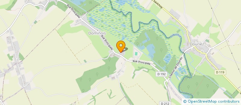 localisation de l'entreprise MONSIEUR MATHIEU RAMON  DOMINOIS