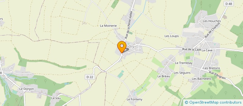 localisation de l'entreprise MONSIEUR MATHIEU RANC à LINDRY