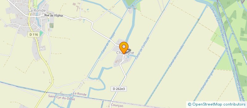 localisation de l'entreprise MONSIEUR MATHIEU RAYNAUDON  LA RONDE