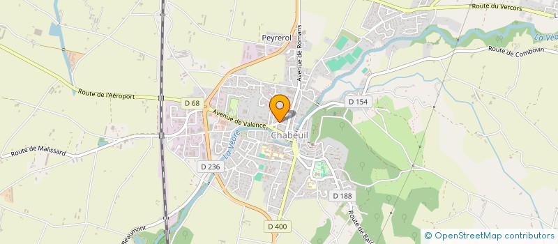 localisation de l'entreprise MONSIEUR MATHIEU RAZEM à CHABEUIL