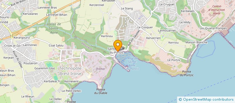 localisation de l'entreprise MONSIEUR MATHIEU REGNAULD DE LA SOUDIERE à BREST