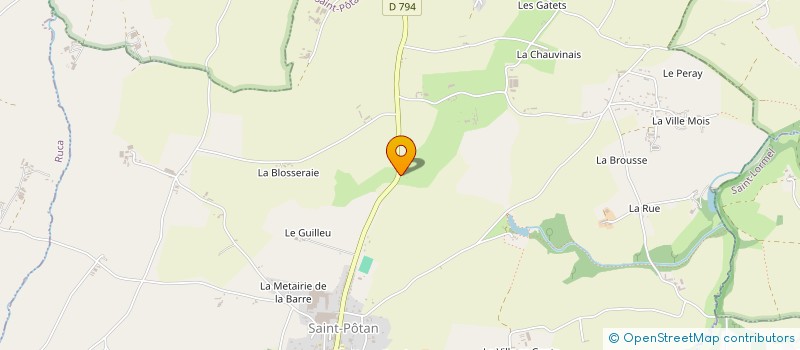 localisation de l'entreprise MONSIEUR MATHIEU REINA à SAINT-POTAN