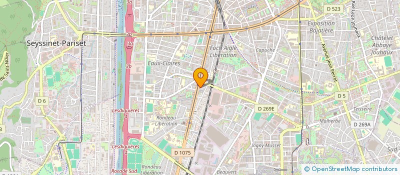 localisation de l'entreprise MONSIEUR MATHIEU REMY à GRENOBLE