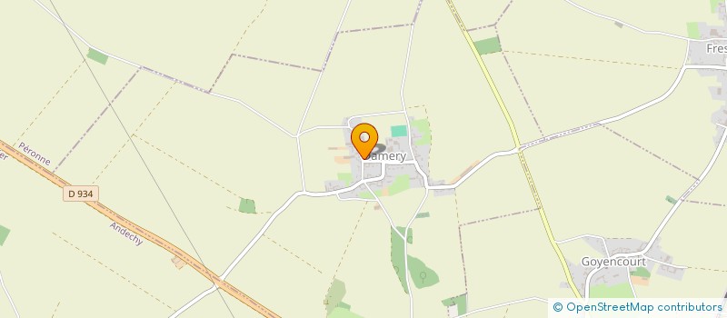 localisation de l'entreprise MONSIEUR MATHIEU RENAUD  DAMERY