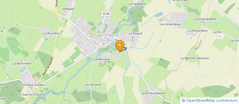 localisation de l'entreprise MONSIEUR MATHIEU RENAUD  SAINT-ETIENNE-DU-BOIS