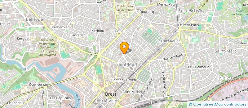 localisation de l'entreprise MONSIEUR MATHIEU RENAULT à BREST