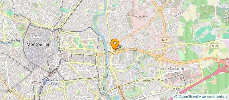 localisation de l'entreprise MONSIEUR MATHIEU RENAULT à MONTPELLIER