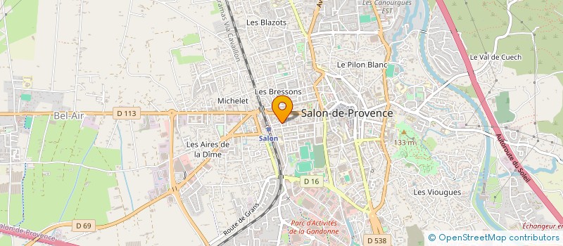 localisation de l'entreprise MONSIEUR MATHIEU RESSE à SALON-DE-PROVENCE