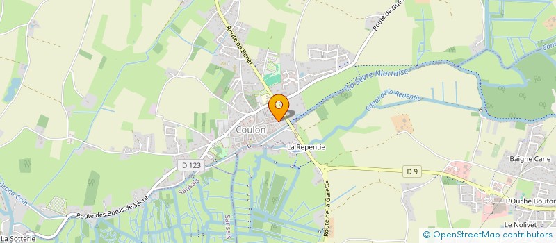 localisation de l'entreprise MONSIEUR MATHIEU RESZKIEWICZ  COULON