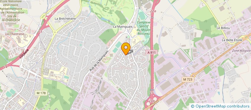 localisation de l'entreprise MONSIEUR MATHIEU REVERSE à CARQUEFOU