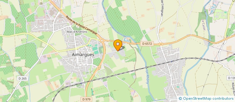 localisation de l'entreprise MONSIEUR MATHIEU REYES  AIMARGUES