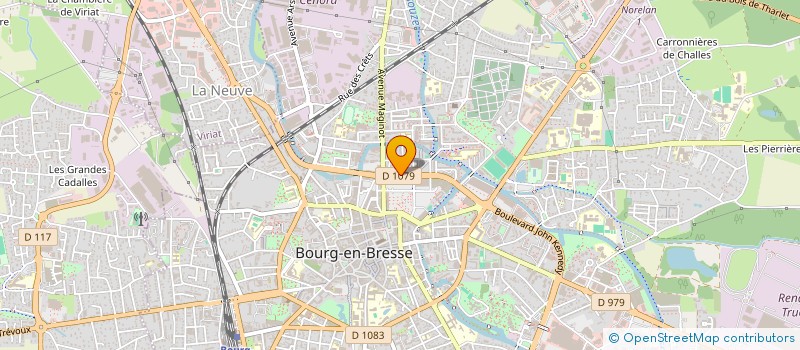 localisation de l'entreprise MONSIEUR MATHIEU RIBEIRO à BOURG-EN-BRESSE