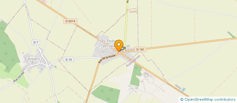 localisation de l'entreprise MONSIEUR MATHIEU RIBEL  HACQUEVILLE