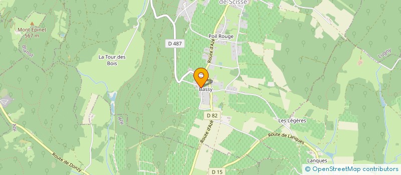 localisation de l'entreprise MONSIEUR MATHIEU RICHARDOT à SAINT-GENGOUX-DE-SCISSE