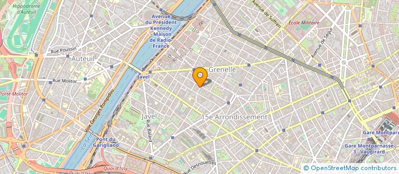 localisation de l'entreprise MONSIEUR MATHIEU RIQUIER  PARIS