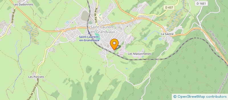 localisation de l'entreprise MONSIEUR MATHIEU RITZENTHALER à SAINT-LAURENT-EN-GRANDVAUX