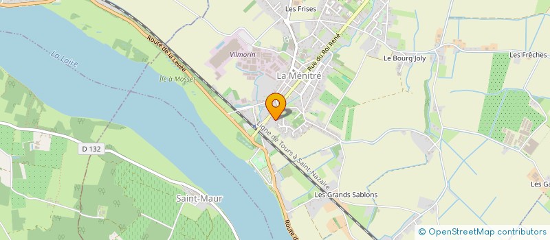 localisation de l'entreprise MONSIEUR MATHIEU RIVERON  BRISSAC LOIRE AUBANCE