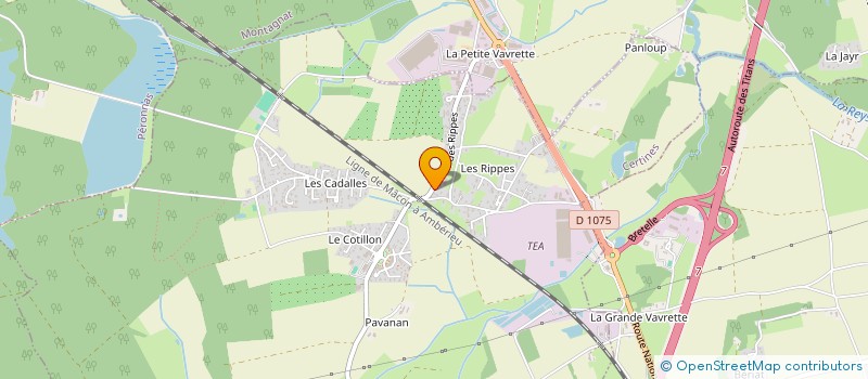 localisation de l'entreprise MONSIEUR MATHIEU ROCHE à CERTINES