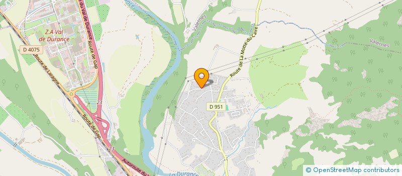 localisation de l'entreprise MONSIEUR MATHIEU ROCHEREAU  SISTERON