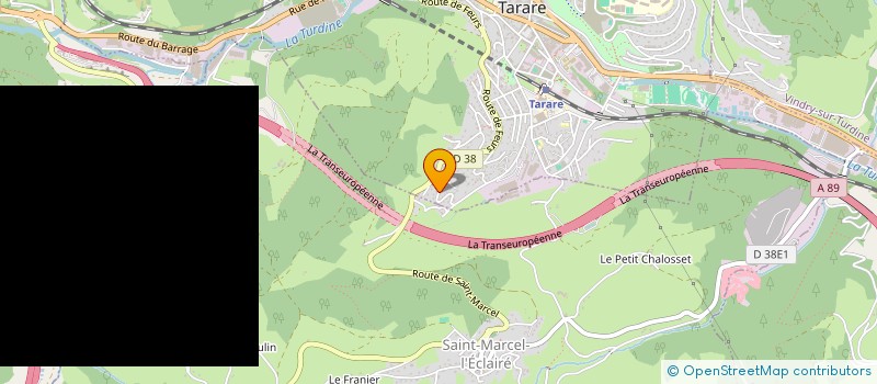 localisation de l'entreprise MONSIEUR MATHIEU ROCHON  TARARE