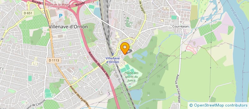 localisation de l'entreprise MONSIEUR MATHIEU RODRIGUEZ  VILLENAVE-D'ORNON