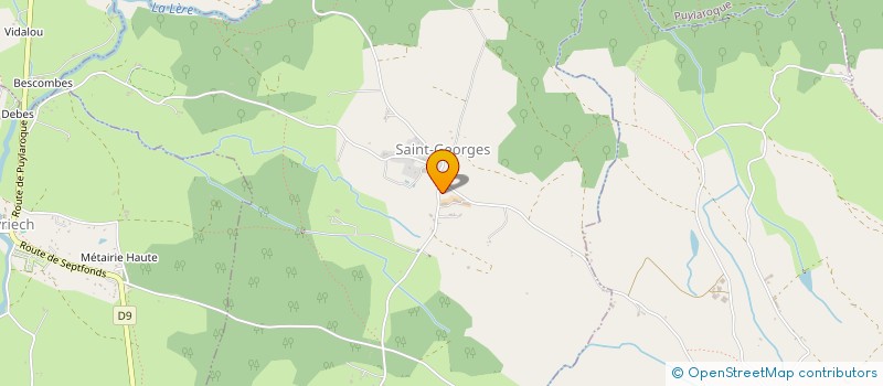 localisation de l'entreprise MONSIEUR MATHIEU RODRIGUEZ  SAINT-GEORGES