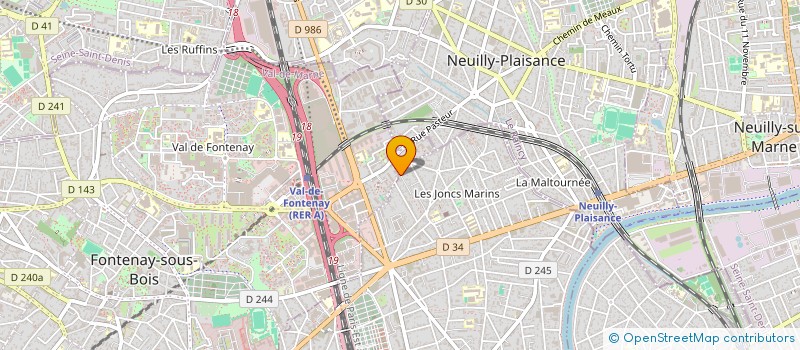 localisation de l'entreprise MONSIEUR MATHIEU ROGER RENE BLANCHET  LE PERREUX-SUR-MARNE